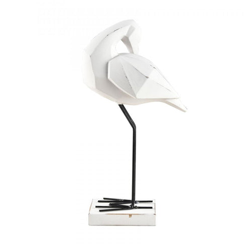 Elk Carroll Bird Sculpture Set of 3 (4 pack) (4 pack) in White Finish Model: S0037-9170/S3