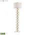 Elk Castile 62 Inch High 1 Light Floor Lamp in Gold Leaf Includes LED Bulb Model: D2932-LED