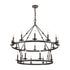 Elk Castle 20 Light CHANDELIER in Oil Rubbed Bronze Finish Model: D4667
