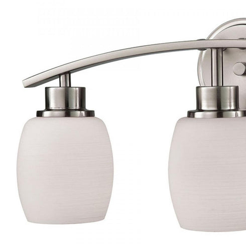 Elk Casual Mission VANITY LIGHT in Brushed Nickel Finish Model: CN170312