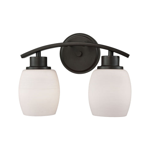 Elk Casual Mission VANITY LIGHT in Oil Rubbed Bronze Finish Model: CN170211
