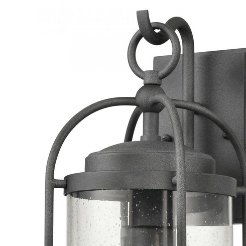 Elk Catalonia 17.5 Inch High 1 Light Outdoor Sconce in Distressed Zinc Model: 69720/1