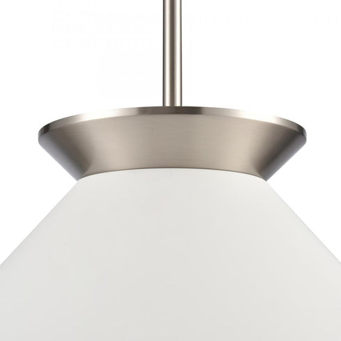 Elk Cavendish 20'' Wide 1 Light Pendant Brushed Model: 89994/1