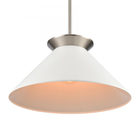 Elk Cavendish 20'' Wide 1 Light Pendant Brushed Model: 89994/1