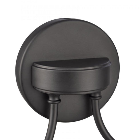 Elk Cecil 14 Inch Wide 2 Light Vanity Light Matte Black Model: 89731/2