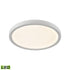 Elk Ceiling Essentials 1 Light FLUSH MOUNT in White Finish Model: CL781334