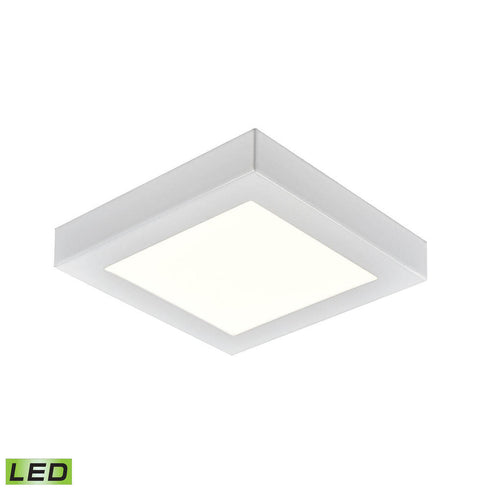 Elk Ceiling Essentials 1 Light FLUSH MOUNT in White Finish Model: CL791334
