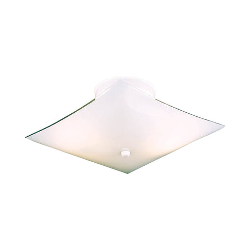 Elk CeilingEssentials FLUSH MOUNT in White Finish Model: SL123