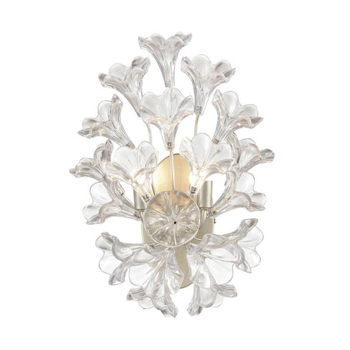Elk Celene SCONCE in Aged Silver Finish Model: 33480/2