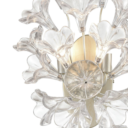 Elk Celene SCONCE in Aged Silver Finish Model: 33480/2