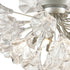 Elk Celene SEMI FLUSH MOUNT in Aged Silver Finish Model: 33485/5