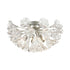 Elk Celene SEMI FLUSH MOUNT in Aged Silver Finish Model: 33485/5