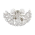 Elk Celene SEMI FLUSH MOUNT in Aged Silver Finish Model: 33485/5