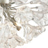 Elk Celene SEMI FLUSH MOUNT in Aged Silver Finish Model: 33485/5