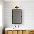 Elk Celia 12 Inch Wide 2 Light Vanity Light in Matte Black Model: 81641/2