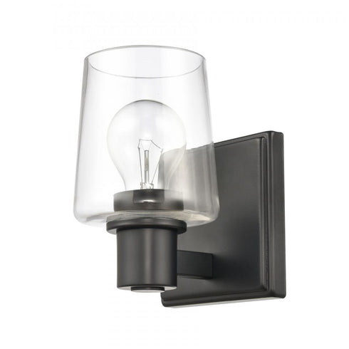 Elk Celia 5 Inch Wide 1 Light Vanity Light in Matte Black Model: 81640/1