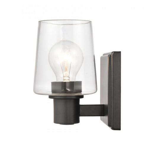 Elk Celia 5 Inch Wide 1 Light Vanity Light in Matte Black Model: 81640/1