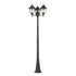 Elk Central Square POST MOUNT in Textured Matte Black Finish Model: 45089/3