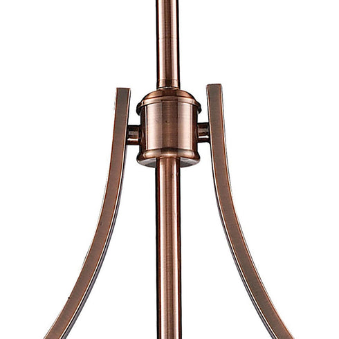 Elk Chadwick ISLAND LIGHT in Antique Copper Finish Model: 66145-3