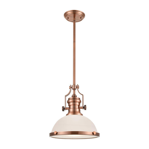 Elk Chadwick PENDANT in Antique Copper Finish Model: 66143-1