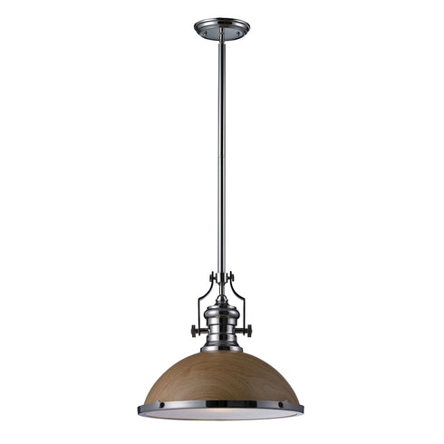 Elk Chadwick PENDANT in Polished Nickel Finish Model: 66664-1