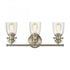 Elk Chadwick VANITY LIGHT in Satin Nickel Finish Model: 66626-3
