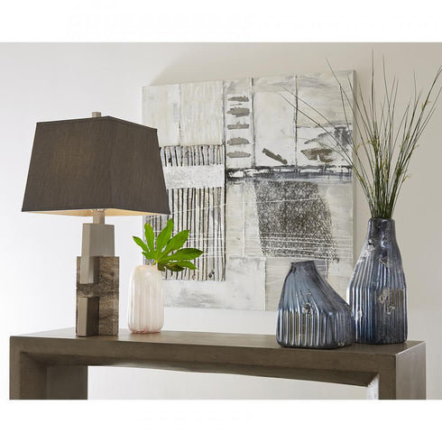 Elk Chamfer CONSOLE TABLE DESK in Polished Concrete Finish Model: 157-079