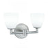 Elk Chancellor 11 Inch Wide Integrated LED Vanity Light in Brushed Nickel Model: 8272-BN-MO