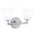 Elk Chancellor 11 Inch Wide Integrated LED Vanity Light in Brushed Nickel Model: 8272-BN-MO