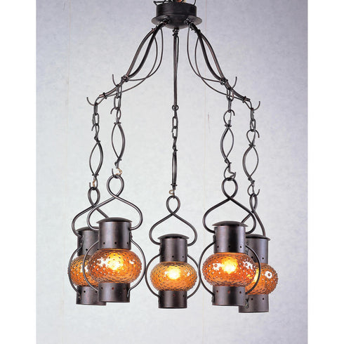 Elk CHANDELIER in Brown Finish Model: 89306