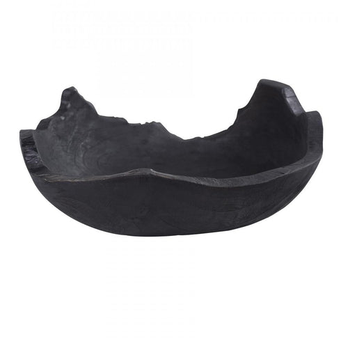 Elk_discontinued Charbin Bowl in Ebonized Model: H0627-10911