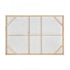 Elk Charge Abstract Framed Wall Art in Off White Finish Model: S0056-10446
