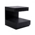 Elk Checkmate Accent Table in Checkmate Black Model: S0075-9866