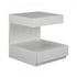 Elk Checkmate Accent Table White in Checkmate White Finish Model: S0075-9967