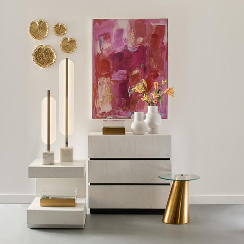 Elk Checkmate Accent Table White in Checkmate White Finish Model: S0075-9967