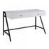 Elk Checkmate Desk in Checkmate White Model: S0075-9865
