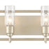 Elk Cheswick VANITY LIGHT in Aged Silver Finish Model: 33444/4