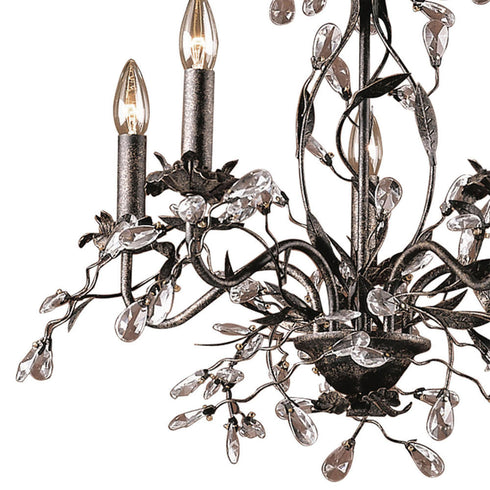 Elk Circeo CHANDELIER in Deep Rust Finish Model: 8053/5