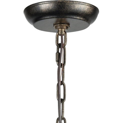 Elk Circeo CHANDELIER in Deep Rust Finish Model: 8053/5