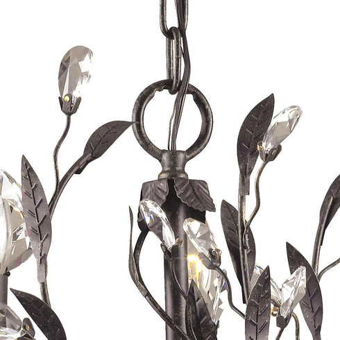 Elk Circeo CHANDELIER in Deep Rust Finish Model: 8058/3