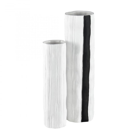 Elk Clark VASE JAR BOTTLE (2 pack) (2 pack) in Black Finish Model: H0017-9164