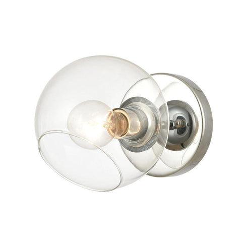 Elk Claro VANITY LIGHT in Polished Chrome Finish Model: 18373/1