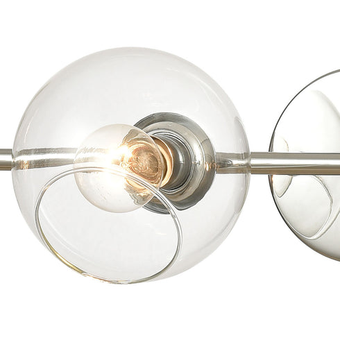 Elk Claro VANITY LIGHT in Polished Chrome Finish Model: 18376/4
