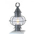 Elk Classic Onion Classic 18.75 Inch High 1 Light Outdoor Post Light Gun Metal in Gunmetal Finish Model: 1611-GM-CL