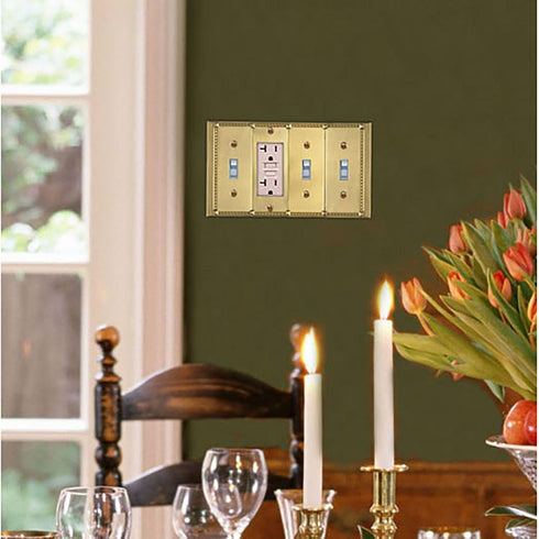 Elk Clickplates BULB LIGHTING ACCESSORY in Brass Finish Model: 2504BR