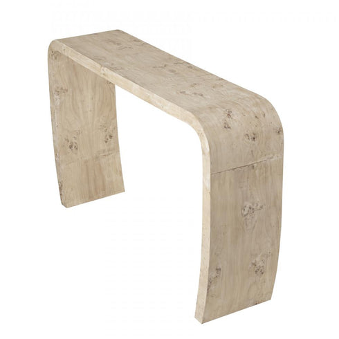 Elk Clip Console Table in White Burl Model: H0895-10849