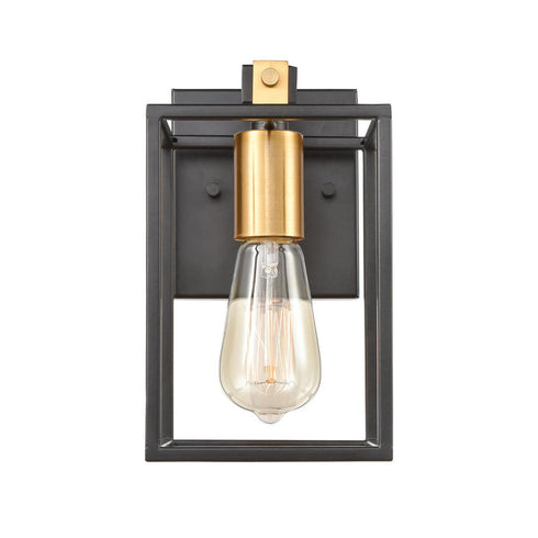 Elk Cloe VANITY LIGHT in Matte Black Finish Model: 46630/1