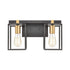 Elk Cloe VANITY LIGHT in Matte Black Finish Model: 46631/2