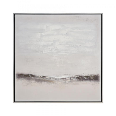 Elk Cloud Colorfield Abstract Framed Wall Art in Multicolor Finish Model: H0026-10461