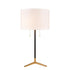 Elk Clubhouse 29 Inch High 2 Light Table Lamp Black in Matte Black Finish Model: D3120WHT